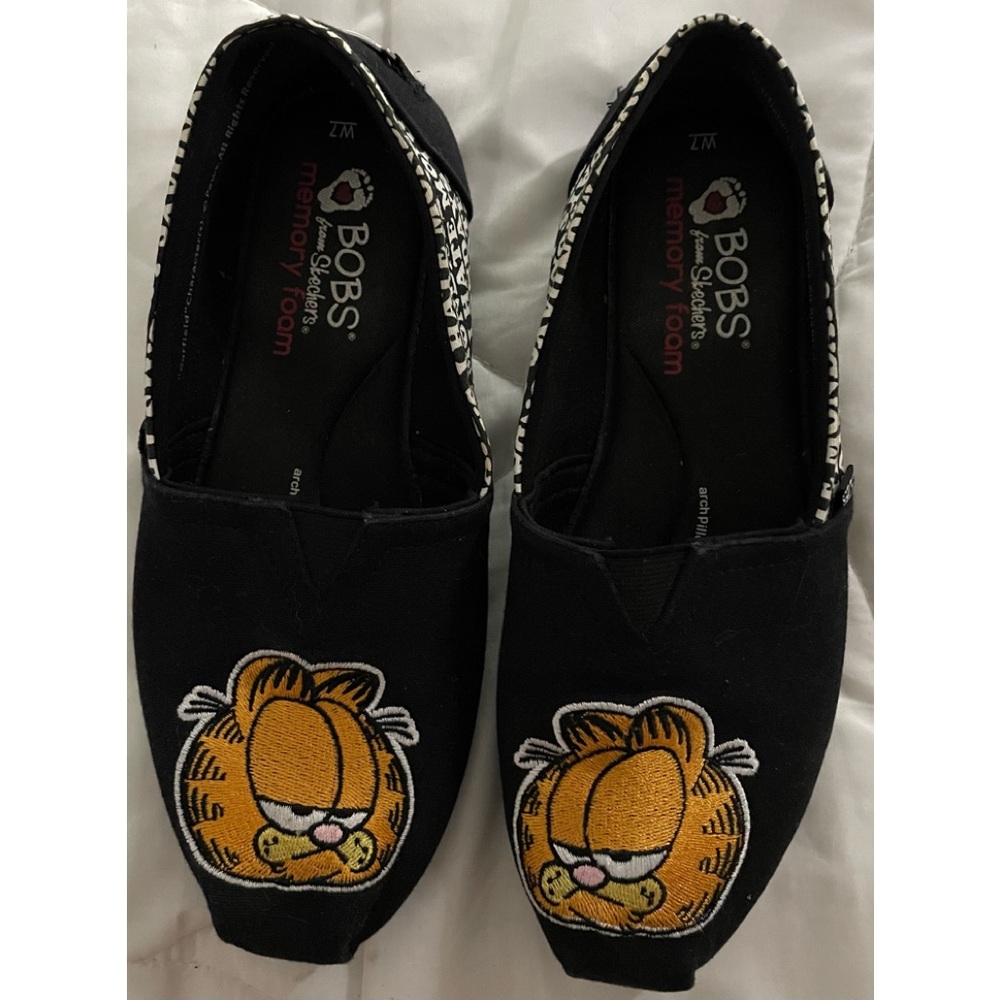 Bobs by Skechers Garfield design shoes.